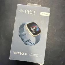 Fitbit Versa 4 Activity Tracker - FB523SRAG-US (Blue)