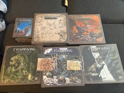 C-MON Trudvang Legends Board Game Kickstarter Core, Wildland, Tokens, New Sealed