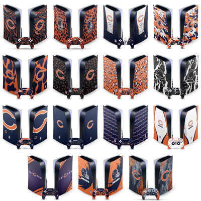 OFFIZIELLE NFL CHICAGO BEARS VINYL SKIN DECAL FOR PS5 DISC CONSOLE & DUALSENSE