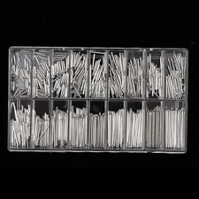 360pcs Watch Band Split Pins Watch Bracelet Strap Link Pins Cotter Bar Repair