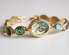 Rare Gold-Tone Arenix Vintage Watch  Marble-Effect Dial Quartz Watch, Needs Bat