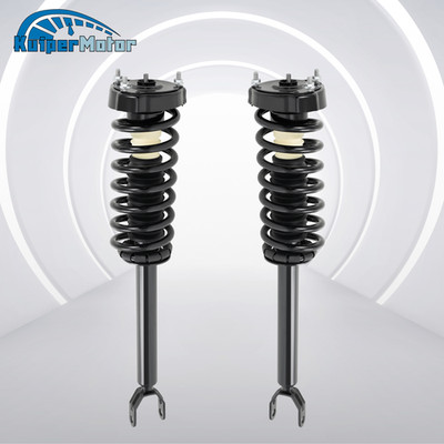 2* Front Complete Struts w/ Coil Springs for 2006-09 Mercedes E350 W211 RWD