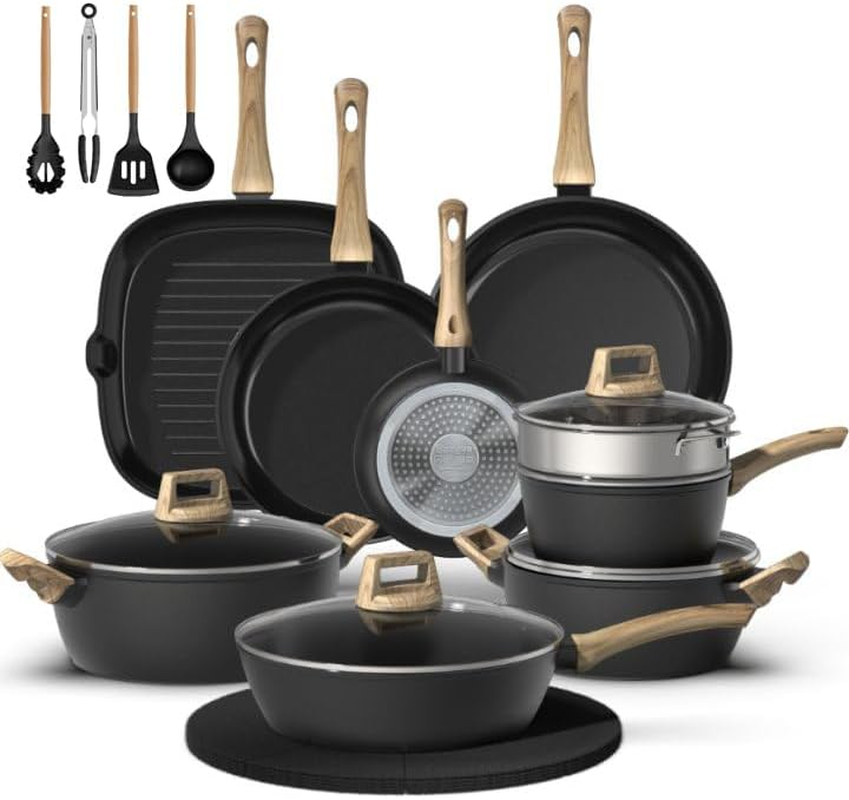 23-23 Piece Titanium Ceramic Cookware Set