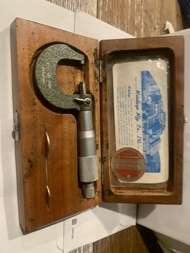 Mitutoyo 103-260 Micrometer, outside gauge , 0 To 1",0.001