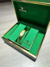 Rolex Vintage 1950’s Women’s 14K Yellow Gold Rectangle Manual Wind w/ Box
