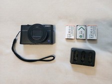 Sony Cybershot RX100 VI Camera with Batteries + Charging Dock DSC-RX100M6