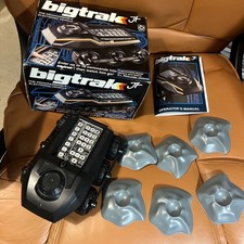 Bigtrak Jr Programmable Vehicle boxed with Rocks and  Manual (Black version)