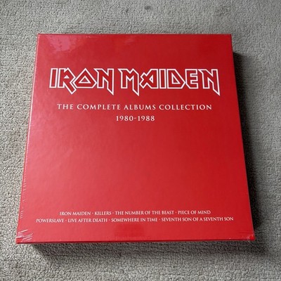 Collector's Box: First 3 vinyl albums by Iron Maiden (Record, 2014) SEALED