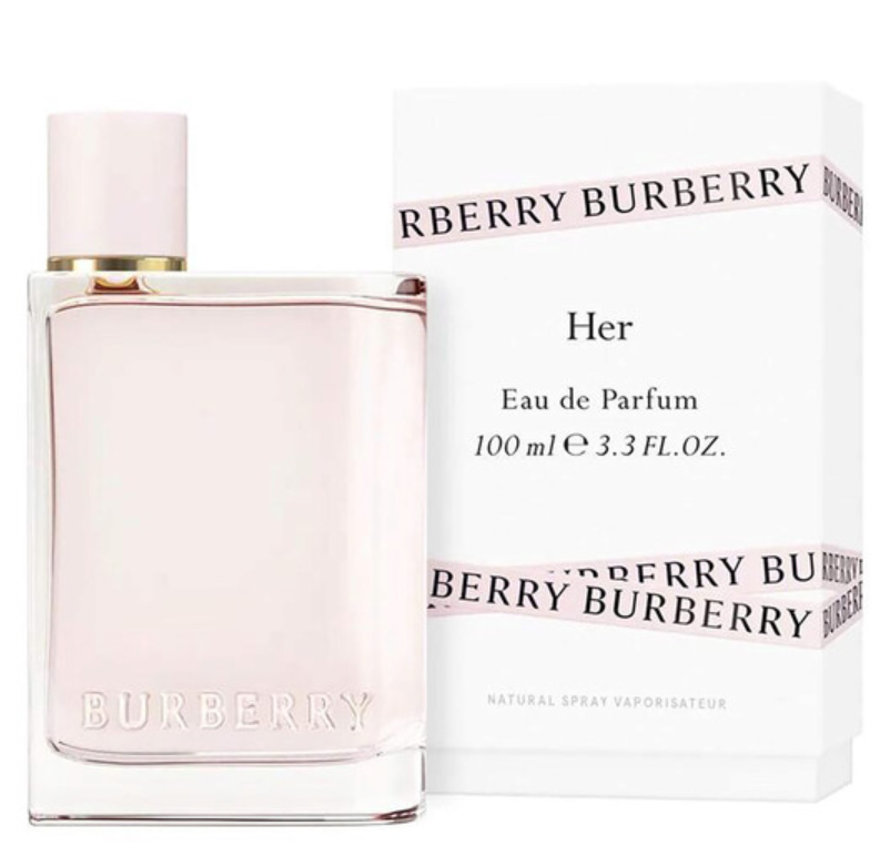 Burberry Her Eau de Parfum 3.3 oz Womens Spray Perfume New Sealed