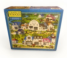 Charles Wysocki Americana "Shops and Buggies" (1000-piece puzzle) 
