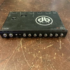 DB DRIVE OKUR E7 EQ7 7-BAND PARAMETRIC EQUALIZER 3 RCA OUTPUTS FRONT/REAR/SUB K6