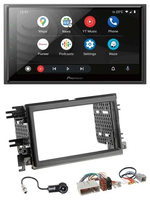 Pioneer USB 2DIN DAB MP3 Bluetooth Autoradio für Ford Mustang F 150 04-09 - Bild 1 von 4