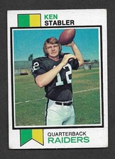 1973 Topps Ken Stabler #487 Oakland Raiders (RC)