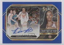 2024 Panini Select WNBA Blue Prizm 32/49 DeWanna Bonner #CSA-DWB Auto 3d3