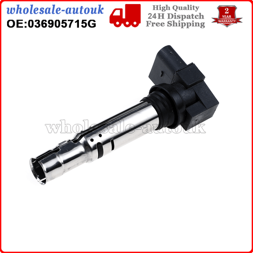 NEW IGNITION COIL FOR VW POLO SEAT IBIZA SKODA FABIA 1.4 TFSI 036905715G - Picture 6 of 8