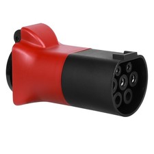 Vobor Adattatore Tipo2 a Schuko, 3.5kw 16A 220V Adattatore di Ricarica Ev - Miniatura 1
