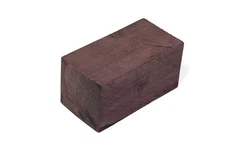 Purpleheart Bottle Stopper 1.5x1.5x3- Turning Wood Blank - Free US Shipping