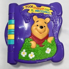 SPANISH Winnie The Pooh Talking Fun ABC's Electronic Interactive Learning Book