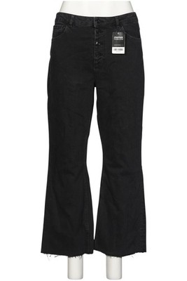 Comma Jeans Damen Hose Denim Jeanshose Gr. EU 44 Baumwolle Schwarz #wmhg1pu