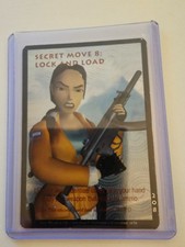 Tomb Raider CCG 208 - Secret Move 8: Lock and Load - Base Ultra Rare Card Holo