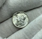 1945-P Mercury Dime 10c BU Uncirculated Coin  90% Silver P140