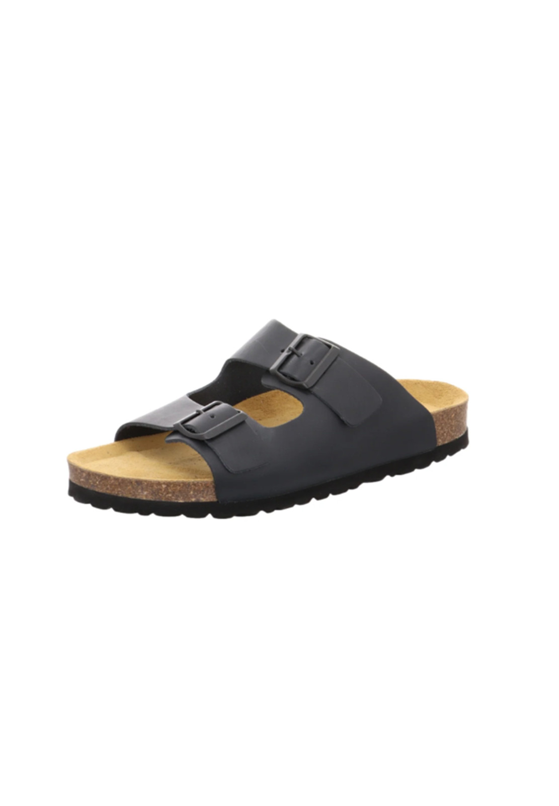 Natural Sense Damen Leder Pantolette Sandale Frauen Hausschuhe 1152533 Marino