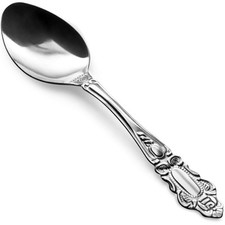 Decorrack 12 Pieces Teapoons, Food Grade Stainless Steel Teaspoons, 5.