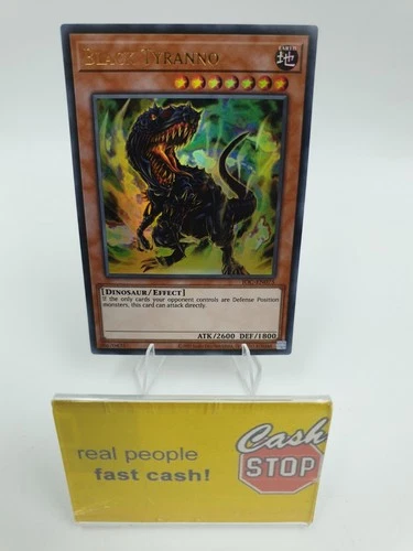 Black Tyranno Ultra Rare IOC-EN075 Invasion Of Chaos 25th Anniversary Yugioh