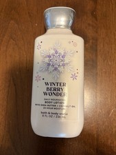 NEW Bath and Body Works WINTERBERRY WONDER Body Lotion 8 oz.