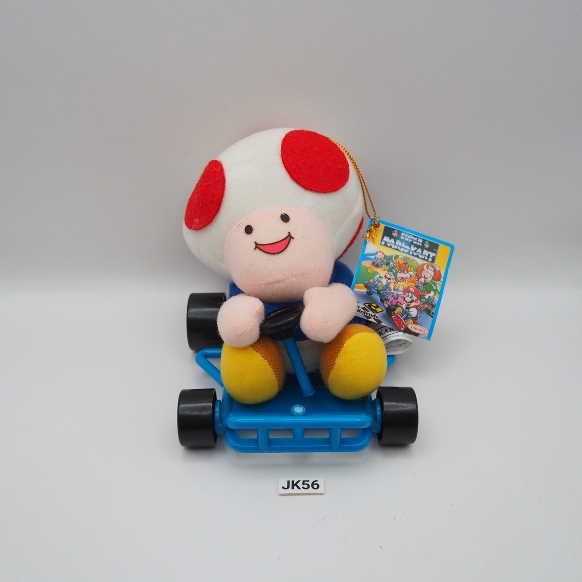 JK56 TOAD Mario Nintendo Super Mario Kart Cart Takara 1993 Plush 6