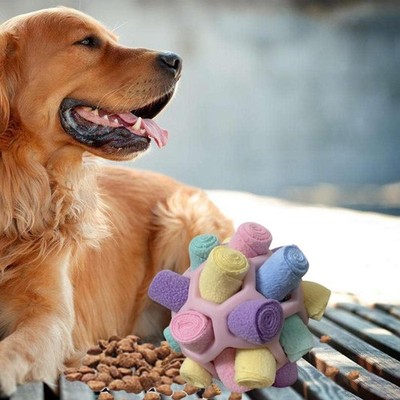 Sniff Interactive Dog Toys Ball, Slow Feeder Portable Foraging Instinct Bite