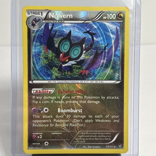 Pokémon TCG Noivern Furious Fists 77/111 Holo Holo Rare