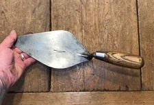 VINTAGE C WHITEHOUSE & SONS 9 ” BRICK TROWEL BRICKLAYERS BUILDERS OLD TOOLS