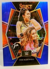 INDI HARTWELL /199 BLUE PRIZM PANINI SELECT WWE 202