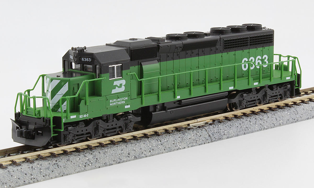 Kato N Scale 176-4823 EMD SD40-2 (Early) Burlington Northern BN
