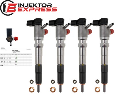 4x GK2Q-9K546-AC Injektor VDO Continental 2143478 Ford Transit 2.0 GK2Q-9K546-AB