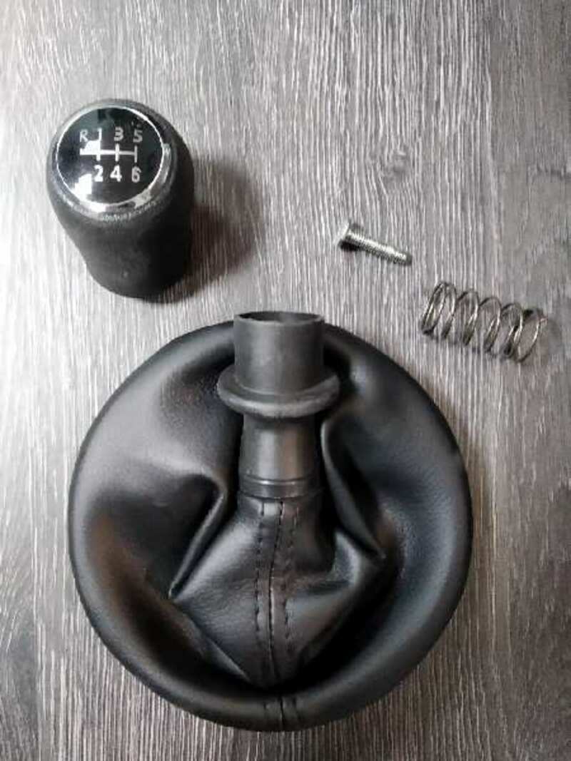 POMELLO CAMBIO SACCO Cambio Per MINI F55 F56 F54 F57 60 Polsino Cambio Pomello 6 Marce EUR 24,99 - Foto 11