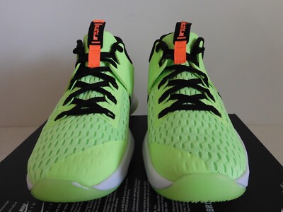 NIKE LEBRON WITNESS V 5 LIME GLOW-BLACK-BRIGHT MANGO SZ 9  display picture 3