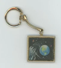 NASA Friendship 7  Mercury-Atlas Mission 1960's VARI-VUE Motion Keychain