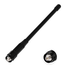SMA Female Dual Band 136-174/400-470MHz fiberglass Antenna for handheld radios