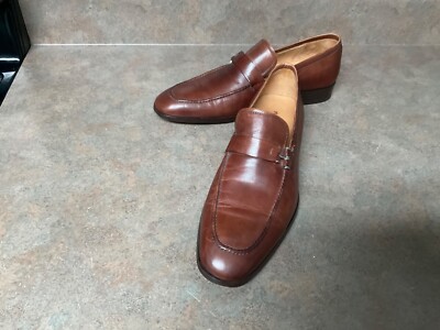 Dark Brown Magnanni sz 8M Magnanni Sz 8.5M Leather Cap Toe Oxford Dress Shoe Lace Up  main image 4