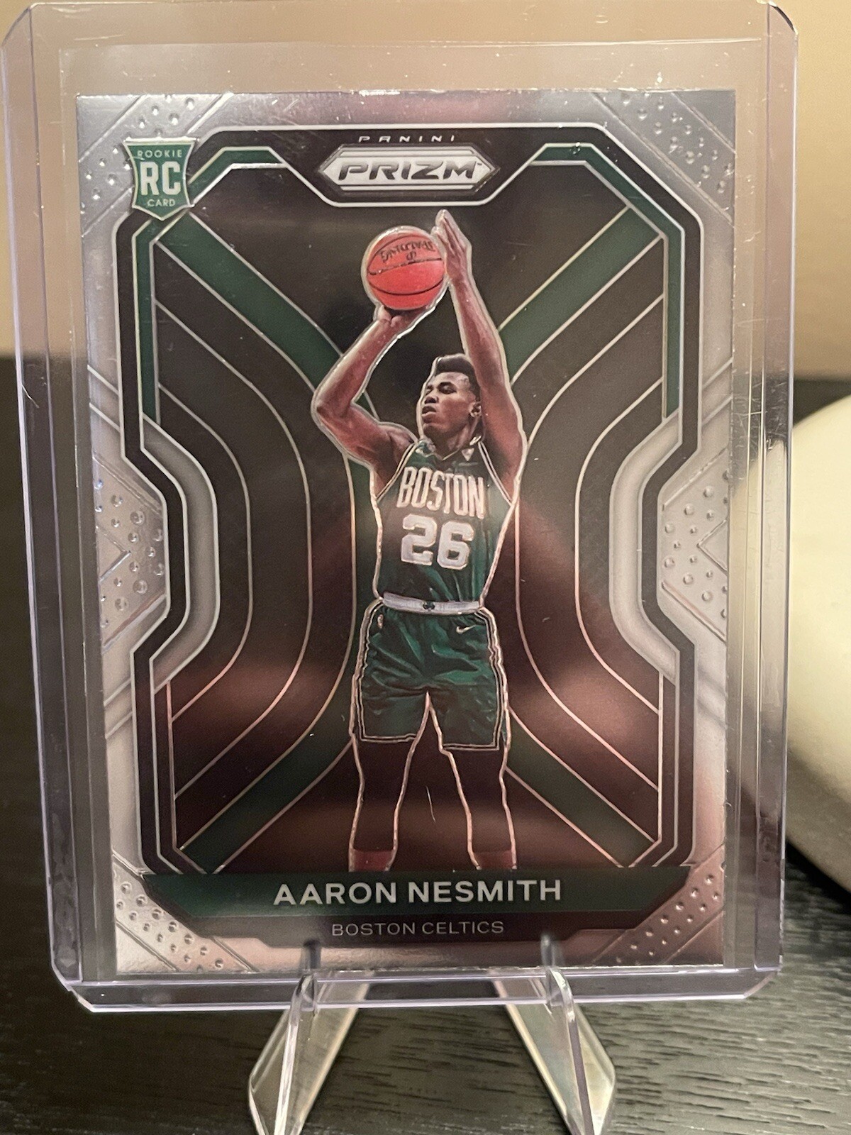 2020-21 Panini Prizm - Green Uniform #282 Aaron Nesmith (RC)