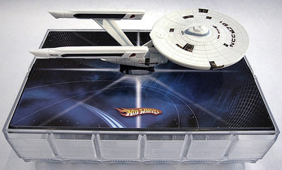 Star Trek Hot-Wheels NCC 1701 - Comic Con San Diego Exclusive 2009 Metall Modell