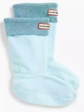 Hunter Original Kids Glitter Blue Boot Socks L61320 Size XL 4-6 