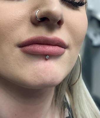 Nose Piercing Kit MODRSA Nose Studs Threadless Nose Stud 20g Flat