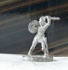 D D Dungeons  Dragons Rare Vintage Metal Miniature Mini Female in Chainmail