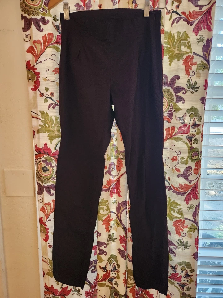 Rundholz Black Label Trousers Dress Pants Size M Dk Eggplant 348 0107 US 6/8 - Image 3 of 4