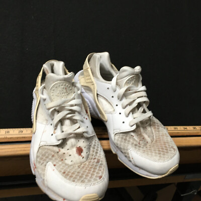 mens white huaraches size 10