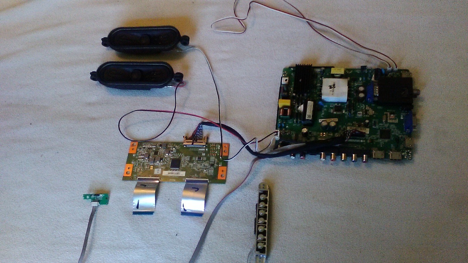 SCEPTRE H50 TV COMPLETE BOARD AND CABLE SET eBay