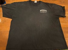 Vintage 90’s Montana “The Last Best Place” Made In USA T-Shirt XXL Black Shirt